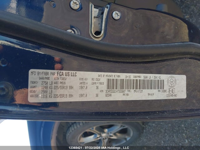 Dodge Journey 2017 3C4PDDGG1HT553607 Image 9