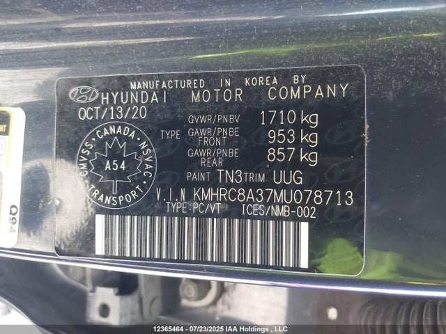 Hyundai gamma ii 2021 KMHRC8A37MU078713 Image 9