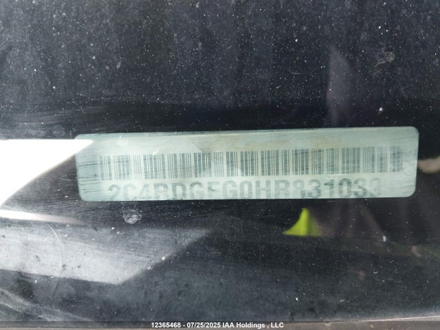 2C4RDGEG0HR831039 Dodge Grand Caravan
