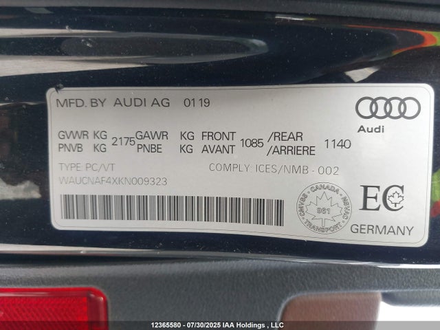 Audi S4 2019 WAUCNAF4XKN009323 Image 18
