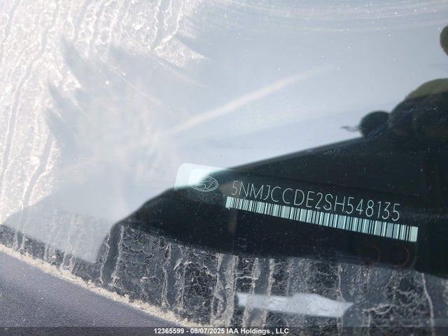 5NMJCCDE2SH548135 Hyundai gdi theta iii