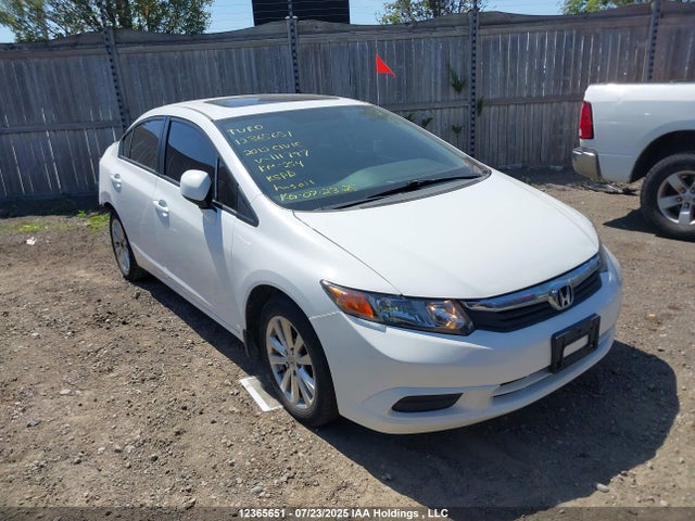 2012 Honda Civic Ex მანქანა იყიდება აუქციონზე, vin: 2HGFB2F52CH111797, აუქციონის ნომერი: 12365651
