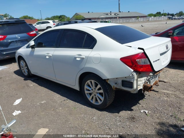2012 Honda Civic Ex მანქანა იყიდება აუქციონზე, vin: 2HGFB2F52CH111797, აუქციონის ნომერი: 12365651