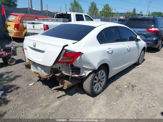 2012 Honda Civic Ex მანქანა იყიდება აუქციონზე, vin: 2HGFB2F52CH111797, აუქციონის ნომერი: 12365651