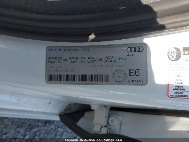 WAUHGAFC4GN100571 Audi A6 3.0t Technik