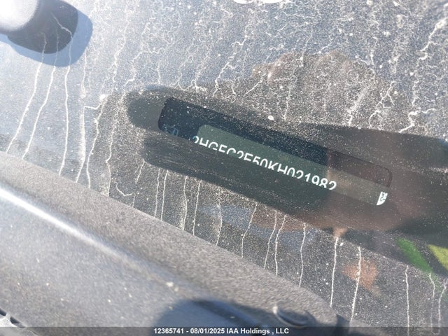 Honda k20c2 2019 2HGFC2E50KH021982 Image 9