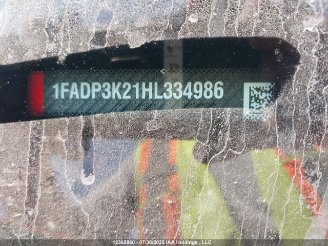 1FADP3K21HL334986 Ford 2.0l gdi