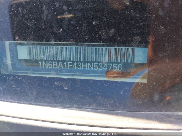 1N6BA1F43HN534756 Nissan Titan