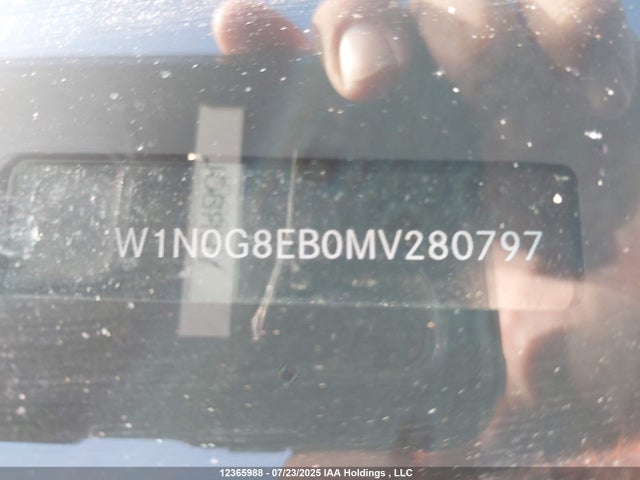 W1N0G8EB0MV280797 Mercedes-Benz m264