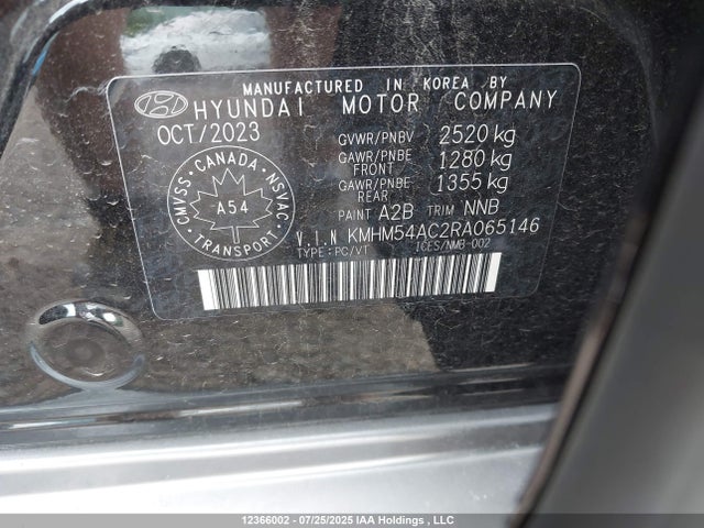 KMHM54AC2RA065146 Hyundai 2024