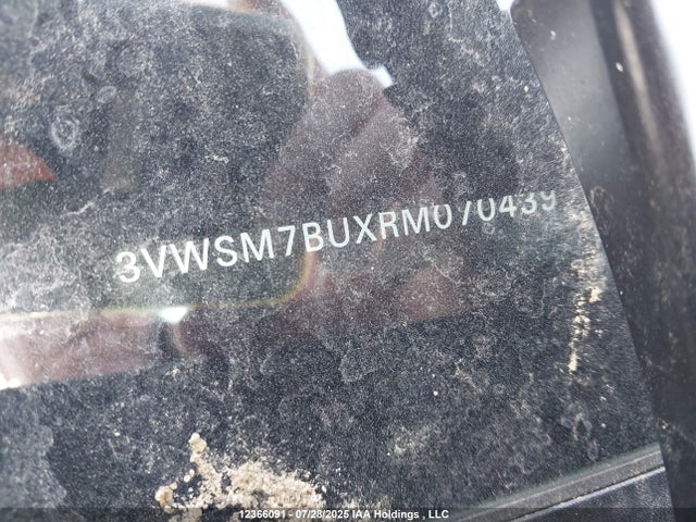 3VWSM7BUXRM070439 Volkswagen tsi