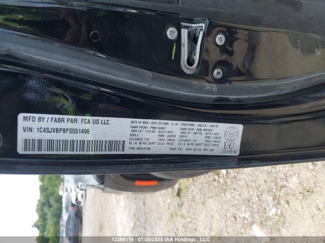 1C4SJVBP8PS551496 Jeep 2023