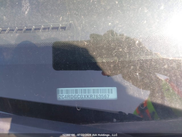 2C4RDGCGXKR763567 Dodge Grand Caravan
