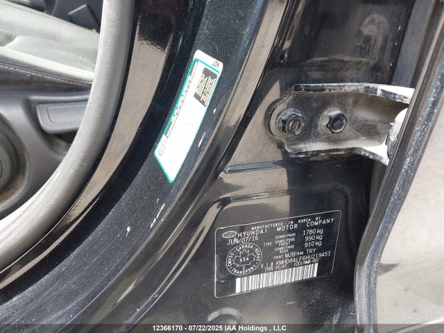 KMHD84LF6HU219451 Hyundai Elantra