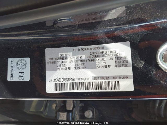 Mazda h3 standard power 2025 JM3KKDHD0S1202164 Image 9