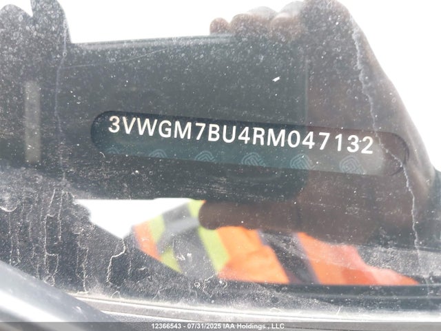 3VWGM7BU4RM047132 Volkswagen tsi