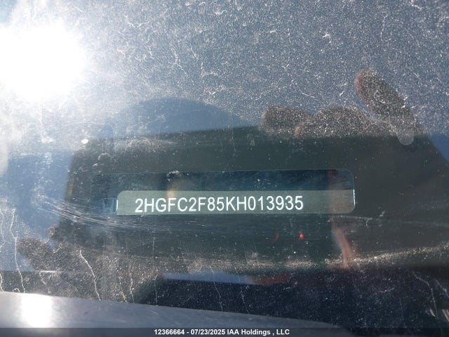 Honda k20c2 2019 2HGFC2F85KH013935 Image 19
