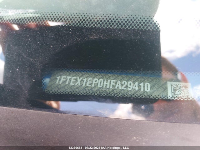 Ford 2.7l-4v 2017 1FTEX1EP0HFA29410 Image 9