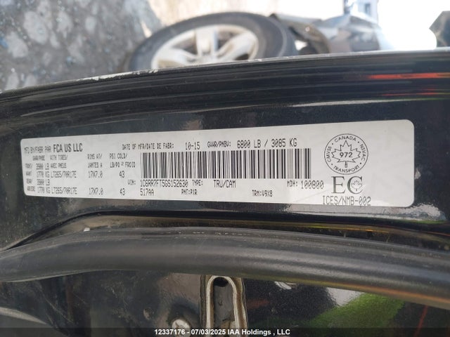 RAM 2016 2016 1C6RR7FT5GS152630 Image 9