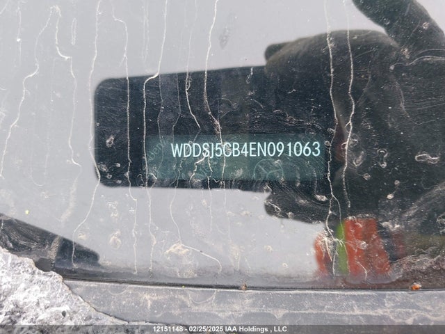 WDDSJ5CB4EN091063 Mercedes-Benz 2014