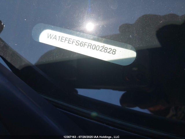 WA1EFEFS6FR002828 Audi 2.0t