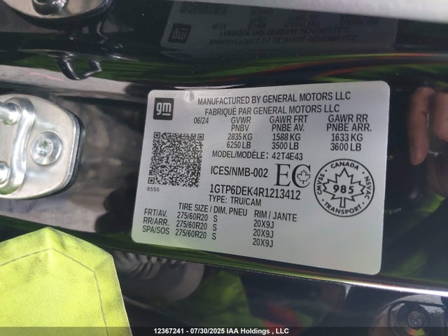 1GTP6DEK4R1213412 GMC l3b