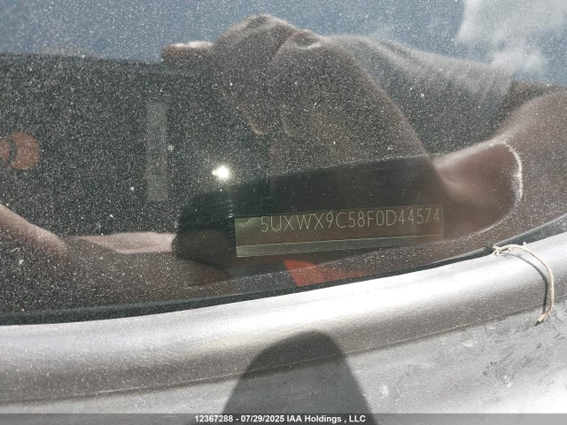 BMW X3 2015 5UXWX9C58F0D44574 Image 9