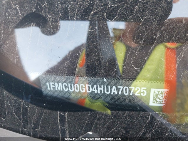 1FMCU0GD4HUA70725 Ford gtdi sigma w/premium fuel