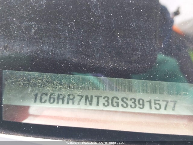 1C6RR7NT3GS391577 RAM 1500