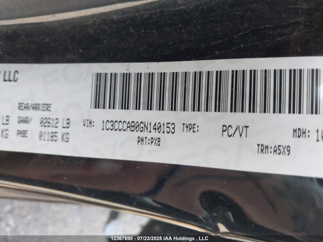 1C3CCCAB0GN140153 Chrysler 200