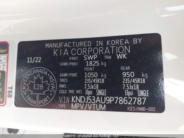 KNDJ53AU9P7862787 KIA mpi nu