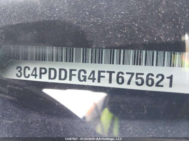 3C4PDDFG4FT675621 Dodge 2015