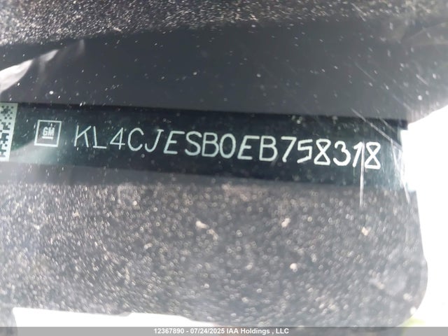 KL4CJESB0EB758318 Buick luv