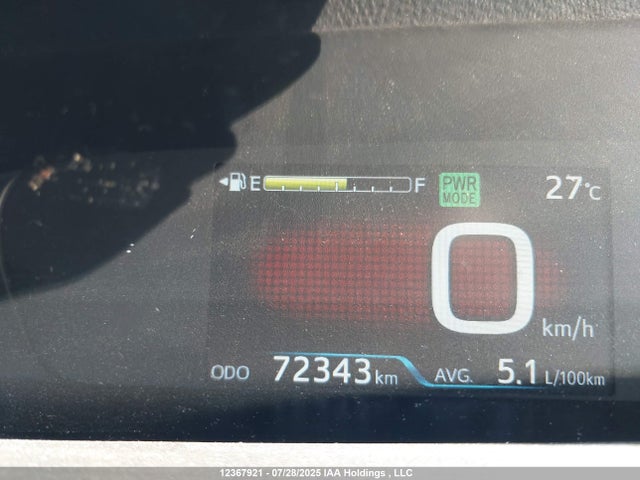 JTDL9RFU2K3001900 Toyota 2zr-fxe,1nm