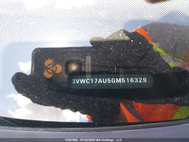 3VWC17AU5GM516329 Volkswagen 1.8 tsi