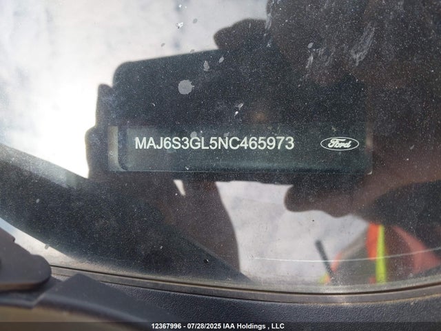 MAJ6S3GL5NC465973 Ford 2022