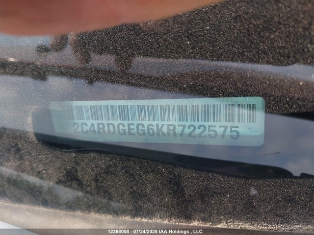 2C4RDGEG6KR722575 Dodge Grand Caravan