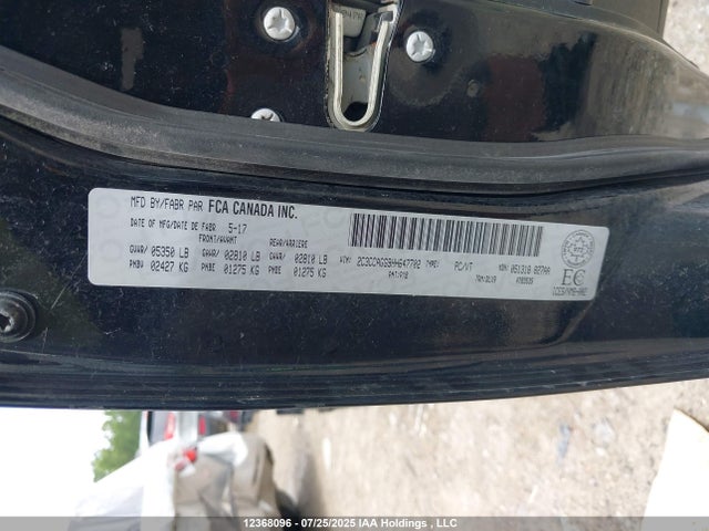 Chrysler 300 2017 2C3CCAGG9HH647702 Image 9