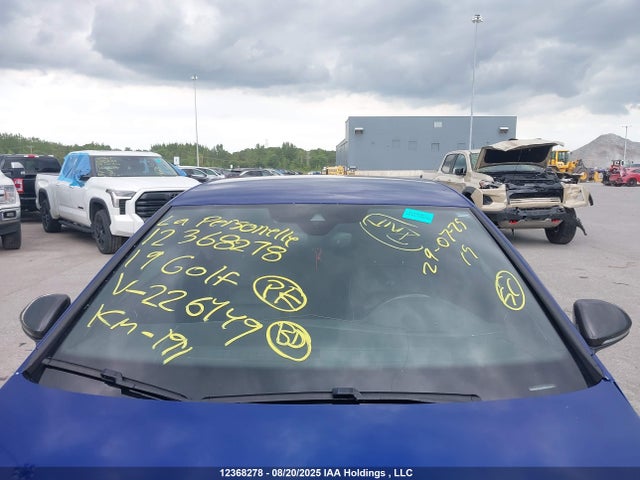 WVWWA7AUXKW226449 Volkswagen 2019