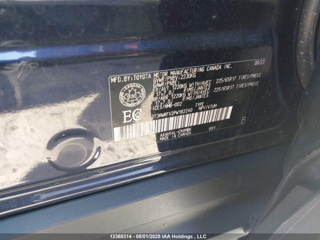 2T3RWRFV2PW182240 Toyota a25a-fxs, 3nm+4nm(ni)