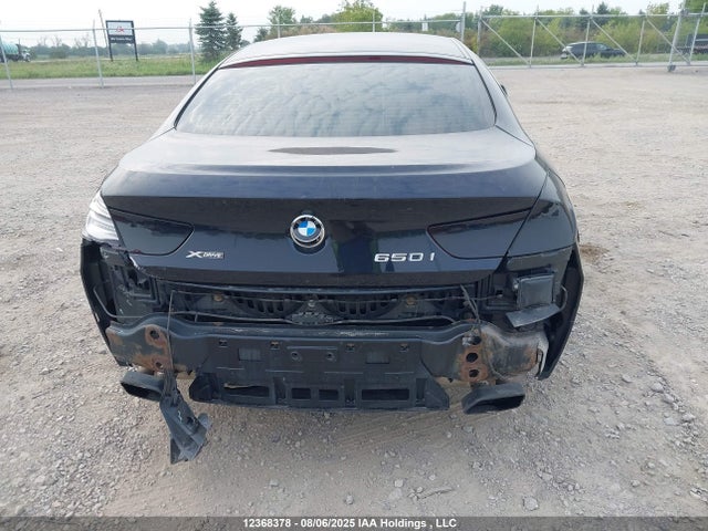 12368378 :رقم المزاد ، WBA6B4C54DDG67865 vin ، 2013 Bmw 650i Gran Coupe Xdrive مزاد بيع