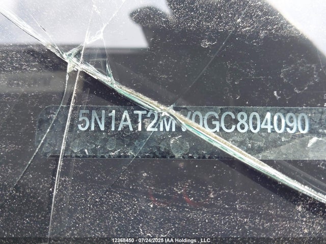 5N1AT2MV0GC804090 Nissan Rogue