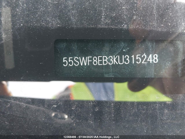55SWF8EB3KU315248 Mercedes-Benz m264