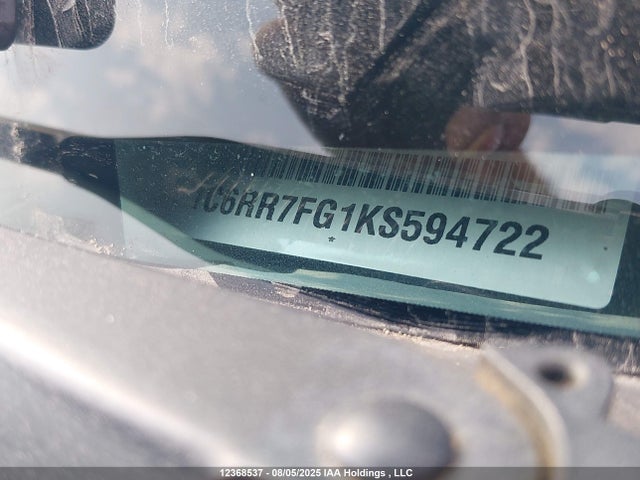1C6RR7FG1KS594722 RAM 1500
