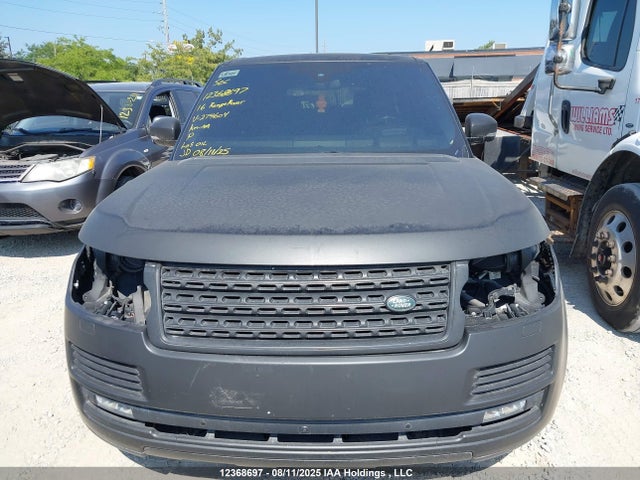 Продаж на аукціоні авто 2016 Land Rover Range Rover 5.0l V8 Supercharged, vin: SALGS3EF1GA274604, номер лоту: 12368697