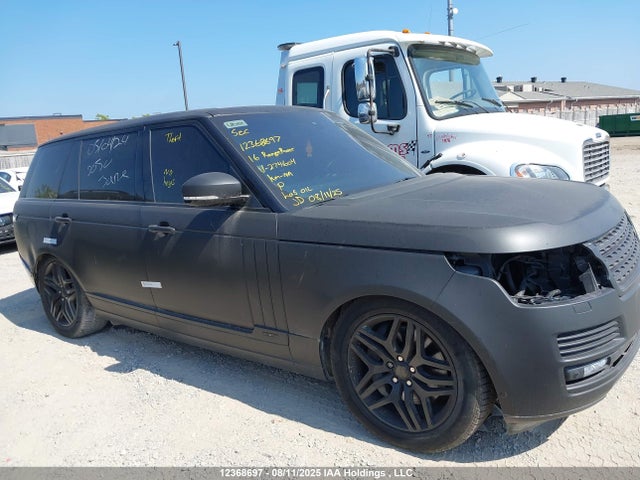 Продаж на аукціоні авто 2016 Land Rover Range Rover 5.0l V8 Supercharged, vin: SALGS3EF1GA274604, номер лоту: 12368697