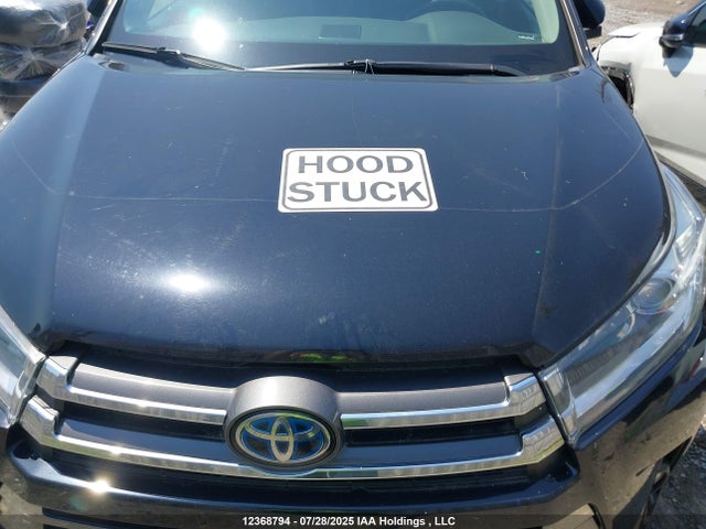 2018 Toyota Highlander Hybrid Ltd Platinum მანქანა იყიდება აუქციონზე, vin: 5TDDGRFH2JS044899, აუქციონის ნომერი: 12368794