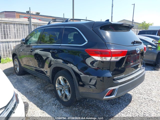 2018 Toyota Highlander Hybrid Ltd Platinum მანქანა იყიდება აუქციონზე, vin: 5TDDGRFH2JS044899, აუქციონის ნომერი: 12368794
