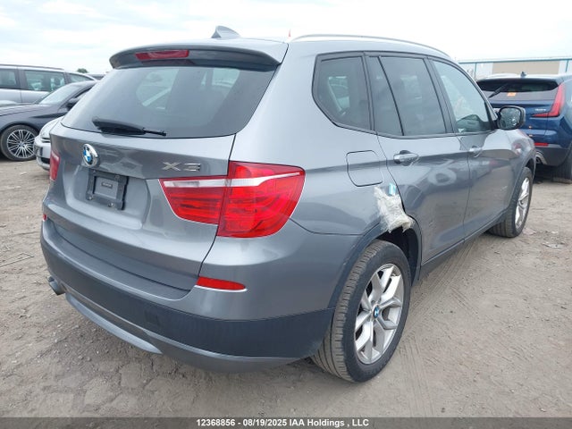 Продаж на аукціоні авто 2013 Bmw X3 Xdrive28i, vin: 5UXWX9C58D0D06825, номер лоту: 12368856