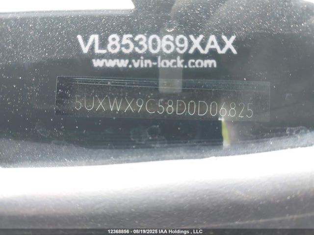 Продаж на аукціоні авто 2013 Bmw X3 Xdrive28i, vin: 5UXWX9C58D0D06825, номер лоту: 12368856